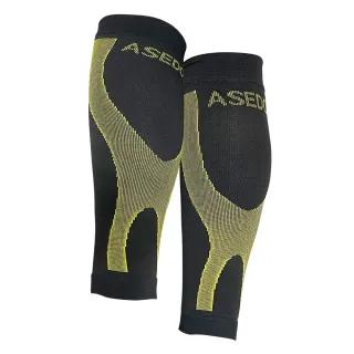 【Asedo 亞斯多】MIT台灣製造石墨烯黑科技能量減壓小腿套(單組-林力仁推薦)