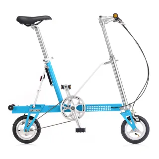 【CarryMe】SD 8吋充氣胎版單速鋁合金折疊車-星空藍(通勤小可愛 生日禮物 熟齡單車)