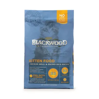 【BLACKWOOD 柏萊富】特調幼貓成長配方-雞肉+糙米(4lb/1.82kg)