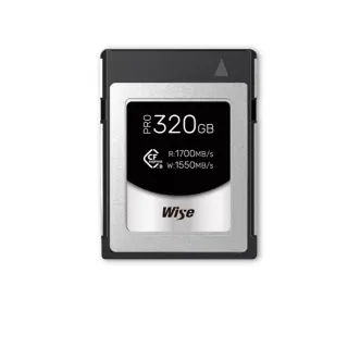【Wise 裕拓】320GB CFexpress Type B PRO 高速記憶卡(公司貨)