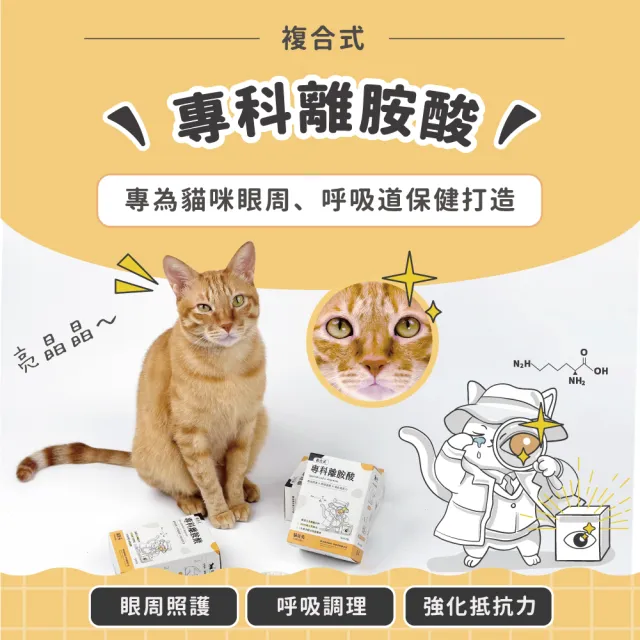 【貓後苑CatGarden】專科離胺酸