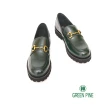 【GREEN PINE】復古女紳鬆高厚底鞋綠色(00852191)
