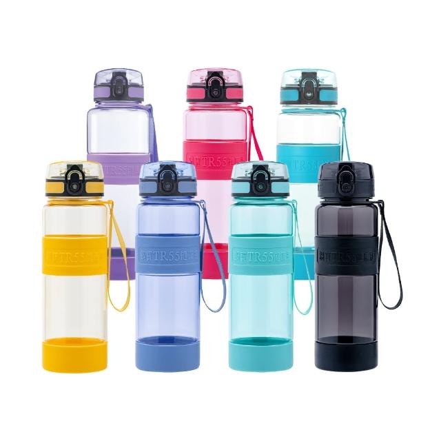 【CookPower 鍋寶】買1送1_瑞士TR55健康瓶水壺800ml(7色選)