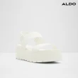 【ALDO】THILA-獨特個性設計厚底涼鞋-女鞋(白色)