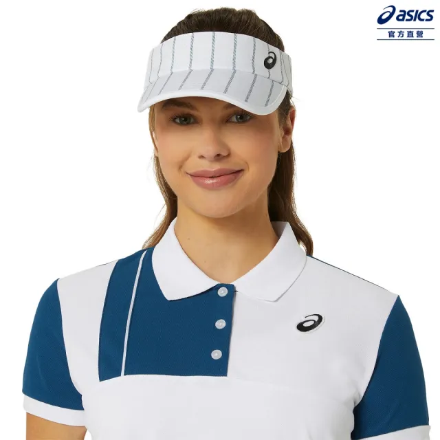 【asics 亞瑟士】女 POLO 衫 女款  網球上衣(2042A295-100)