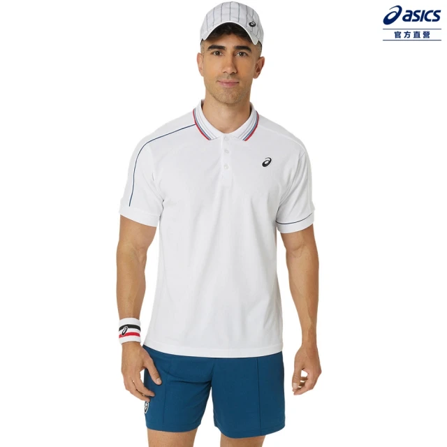 asics 亞瑟士 POLO 衫 男款 網球上衣(2041A287-100)