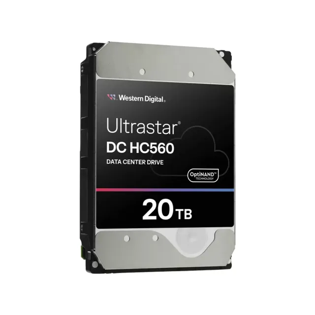 【WD 威騰】Ultrastar DC HC560 20TB 3.5吋企業級硬碟(0F38785)