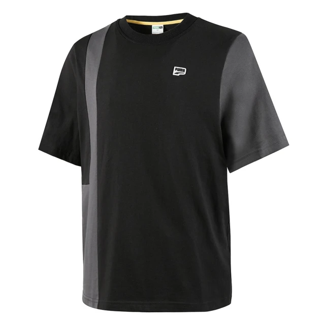PUMA官方旗艦 流行系列Downtown撞色短袖T恤 男性 62292201