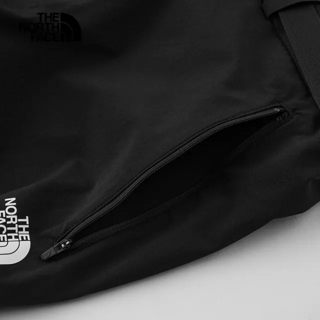 【The North Face 官方旗艦】北面男款黑色吸濕排汗涼感縮口褲｜87VVJK3