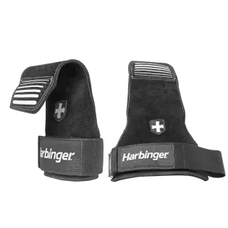 【Harbinger】重訓拉力帶/抓舉助力帶 #1202 黑色(Lifting Grip)