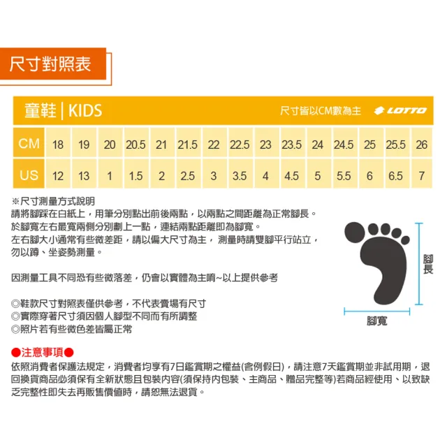 【LOTTO】童鞋 閃星 轉扣輕量跑鞋(黑/藍-LT4AKR5430)