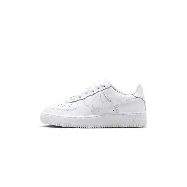 【NIKE 耐吉】Air Force 1 LE 女鞋 大童 白色 小白鞋 AF1 休閒 穿搭 低筒 休閒鞋 FV5951-111