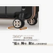 【MOM JAPAN】28吋 M3002 日本時尚旅行箱 霧面防刮 輕量耐衝擊 玫瑰金鋁框 PP行李箱(靜音輪、耐摔)