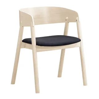 【Hampton 漢汀堡】多加實木餐椅(餐椅/實木/休閒椅/工作椅/椅子/接待椅)