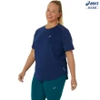 【asics 亞瑟士】女 短袖上衣 女款 ACTIBREEZE 跑步上衣(2012C969-400)
