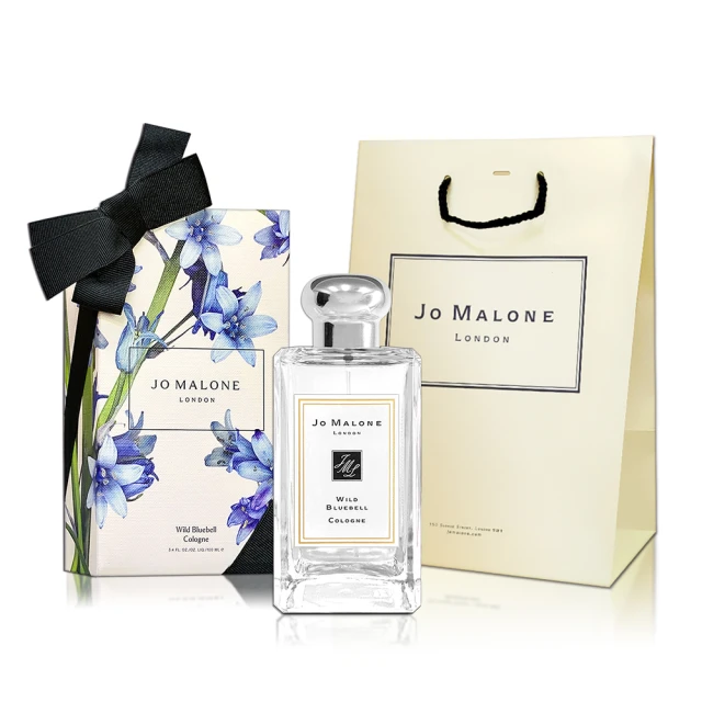 Jo MaloneJo Malone Wild Bluebell 藍風鈴古龍水 100ML-手繪花盒限量版-附原廠提袋(國際航空版)