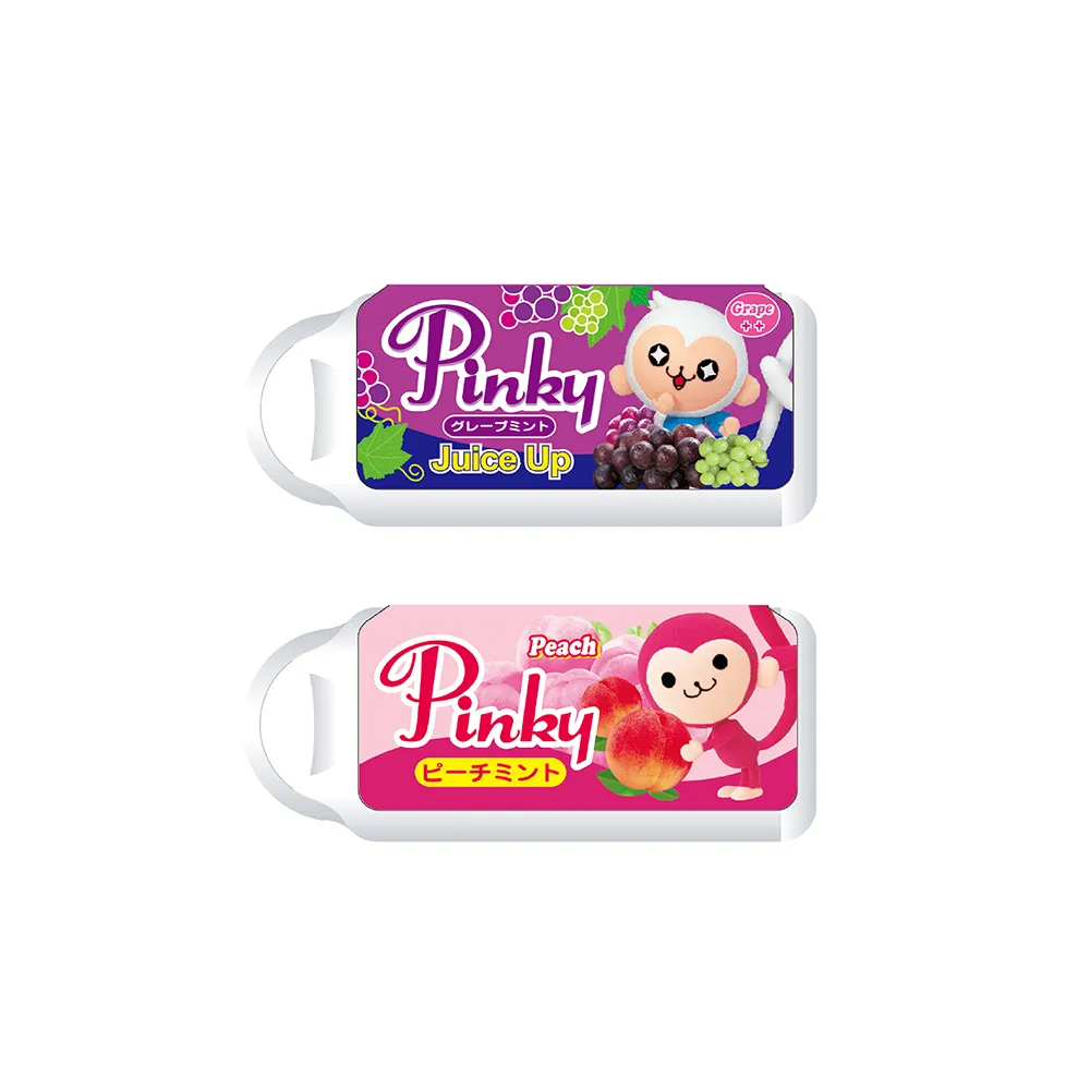 【Pinky】薄荷口含錠_12入/盒(葡萄、水蜜桃)