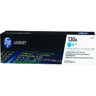 【HP 惠普】官方直營 LaserJet 130A  青色原廠碳粉匣(CF351A)