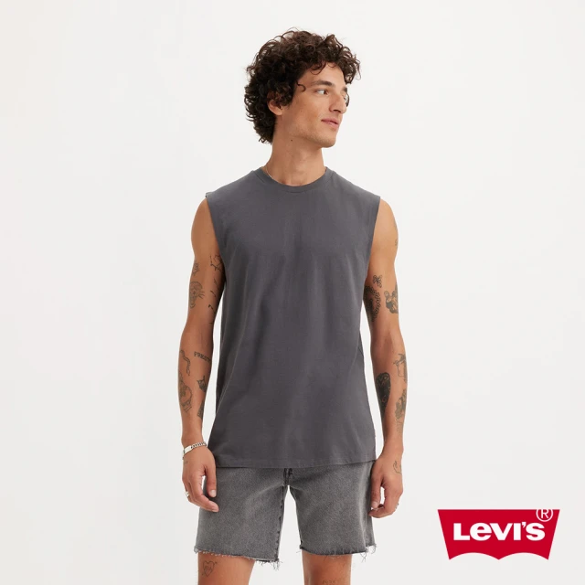 LEVISLEVIS 男款 無袖T恤 / 素色背心 人氣新品 A7337-0002