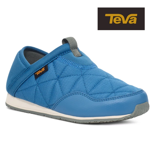 TEVA 大童 兩穿式防潑水菠蘿麵包鞋/休閒鞋/懶人鞋/童鞋 ReEmber 原廠(藍色 TV1135290YVALB)