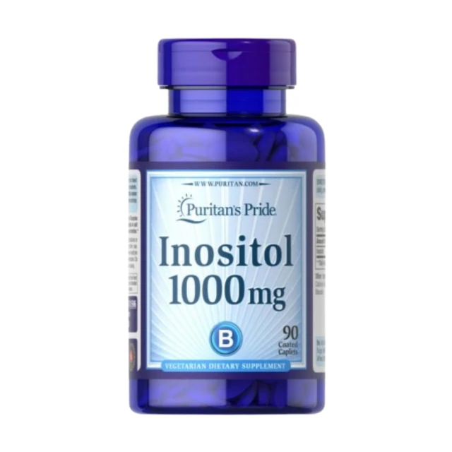 Puritan’s Pride 普瑞登 Inositol 肌醇 1000 MG 90粒/瓶(一顆即1000毫克)