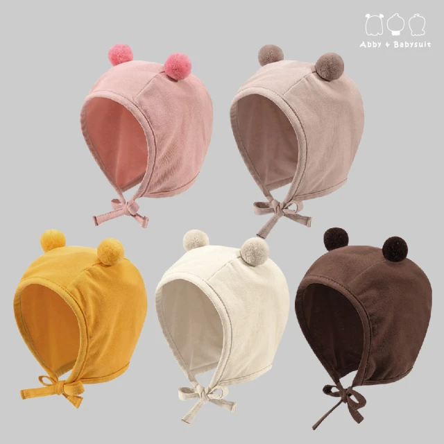 艾比童裝 熊寶寶遮耳綁帶保暖帽(配件系列 A10-22)折扣