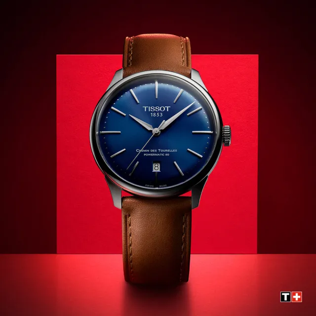 【TISSOT 天梭】杜魯爾系列動力80小時機械錶 T1394071604100 母親節 禮物 送禮(T1394071604100 ...