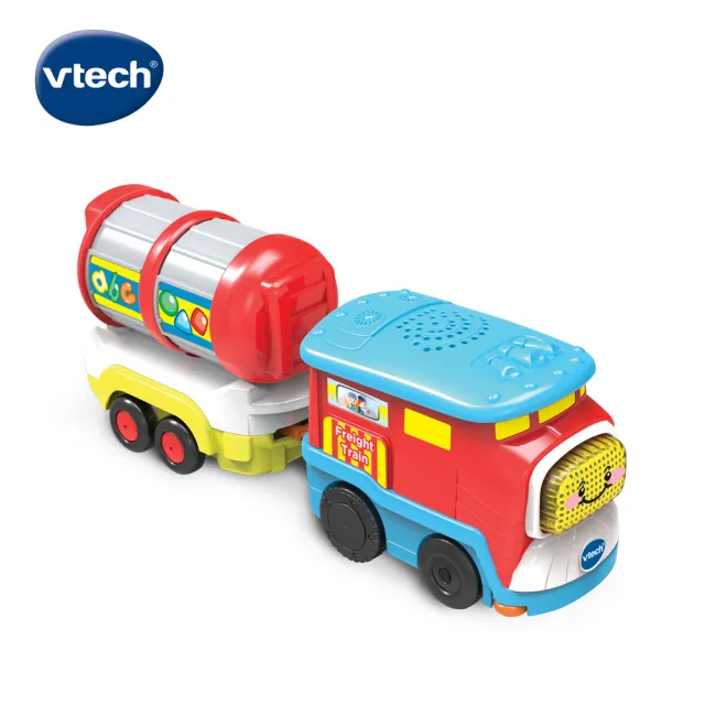 【Vtech】嘟嘟車系列-迷你電動火車組(視覺追蹤推薦玩具)