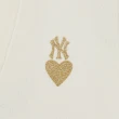 【MLB】女版針織衫 Heart系列 紐約洋基隊(3FKCH0241-50CRS)