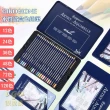 【橙色Oran】GIROGIONE 鐵盒水性色鉛筆36色(色鉛筆 水性 鐵盒色鉛筆 36色 美術 繪圖)