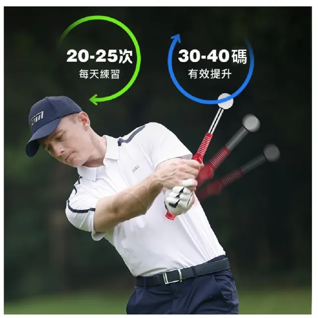 【PGM】高爾夫可伸縮揮桿練習棒(室內golf練習器 發聲訓練輔助揮桿棒)