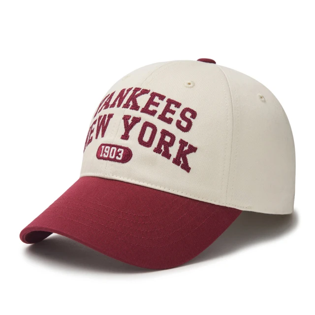 MLB 可調式軟頂棒球帽 紐約洋基隊(3ACPB064N-5