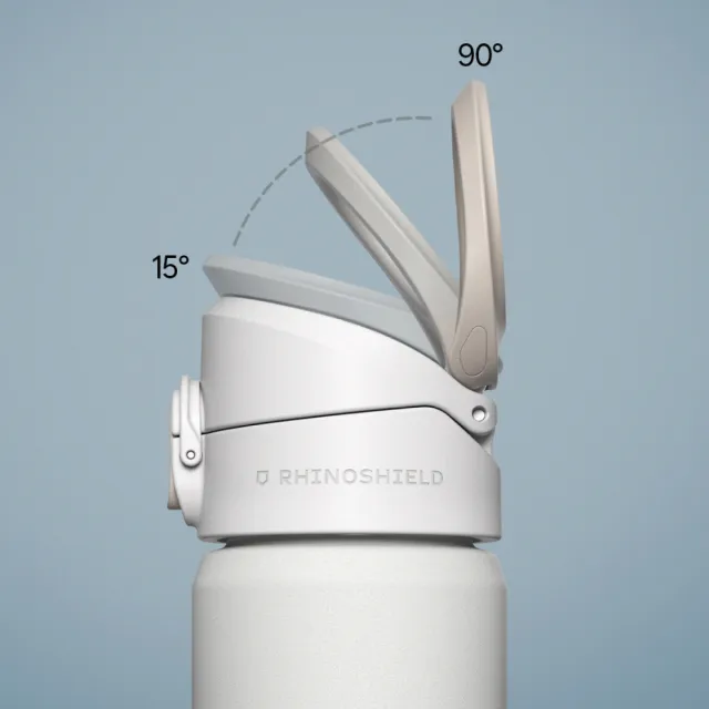 【RHINOSHIELD 犀牛盾】AquaStand磁吸水壺-不鏽鋼保溫杯 700ml MagSafe兼容運動水壺(手機支架∣兩款∣兩色)