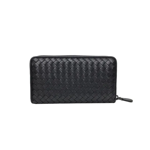 【BOTTEGA VENETA 寶緹嘉】275064 羊皮 黑 小格(多夾層拉鍊長夾)