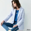 【iROO】雲霧紫經典西裝外套