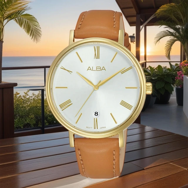 ALBA 雅柏 都會簡約女錶-36mm 99狂買節(AG8N90X1/VJ32-X342J)