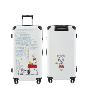 【SNOOPY 史努比】28吋放空款行李箱