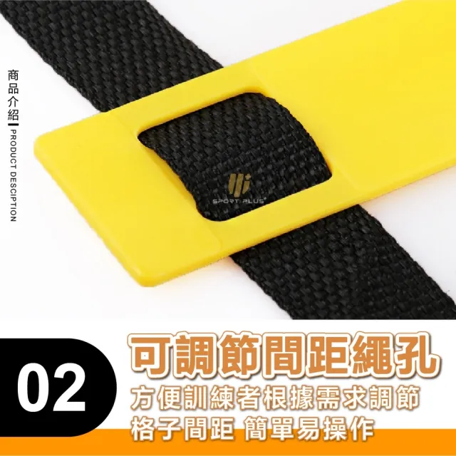 【S-SportPlus+】繩梯 5米10節敏捷梯 速度梯(訓練梯 跳格梯 足球訓練 足球訓練器材 籃球訓練 跑步訓練)