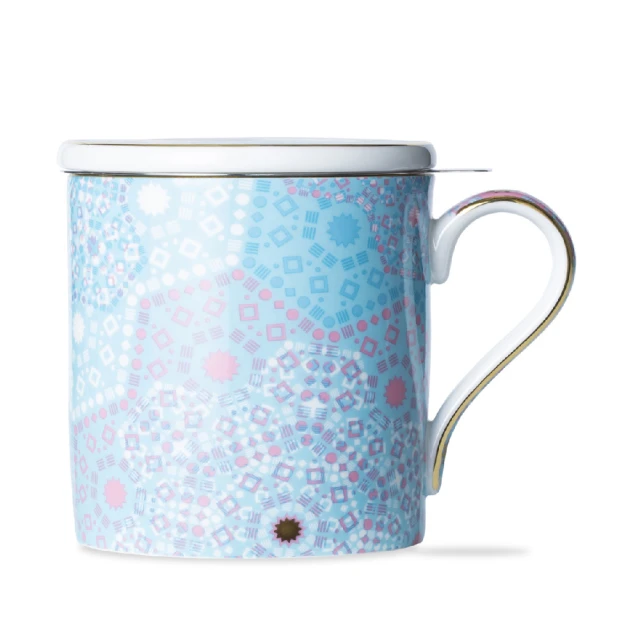 T2 Tea T2 摩洛哥幻影馬克杯_藍(T2 Moroccan Mirage Mug With Infuser Remix Blue)