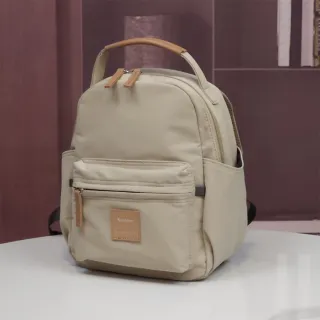 【Kah&Kee】交換禮物 斜紋布防潑水小尺寸後背包 NO.WBKK041(防水包 女後背包)