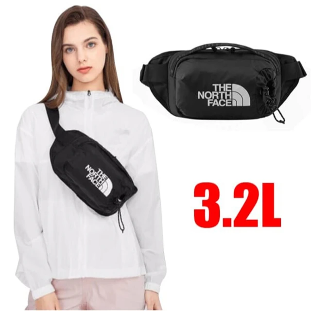 The North FaceThe North Face 3.2L 多功能日用休閒耐磨腰包/單肩斜背包.小型置物包.臀包(52RW-JK3 黑 N)