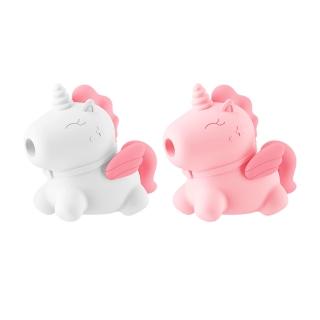 【情趣職人】獨角獸｜吸吮+震動跳蛋｜按摩器 粉(情趣用品 情趣職人 按摩棒 吸吮器)