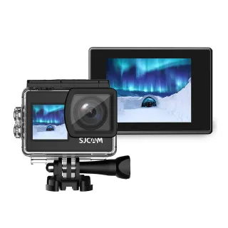 【SJCAM】SJ4000 Dual 加送32G卡 4K雙螢幕 WIFI 運動攝影機/行車記錄