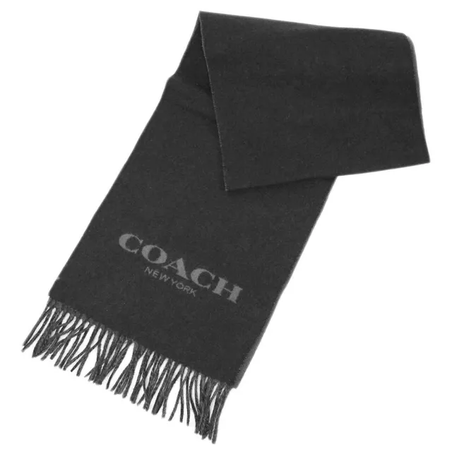 【COACH】COACH 經典LOGO羊毛披肩/圍巾(多款多色可選)