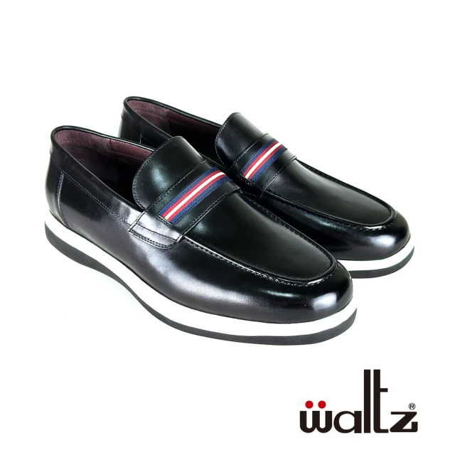 【Waltz】皮革休閒鞋系列   豆豆鞋 樂福鞋(4W514091-02 華爾滋皮鞋)