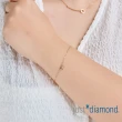 【Just Diamond】炙熱之心 18K玫瑰金手鍊(網路限定)