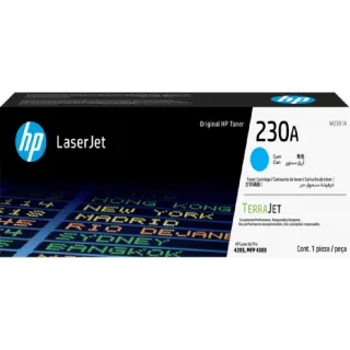 【HP 惠普】官方直營 Laser 230A 藍色原廠碳粉匣(W2301A)