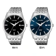 【CITIZEN 星辰】WANgT BI5000-87E/87L 無數字 日期顯示 銀框黑藍 不鏽鋼石英腕錶 39mm(男士必備)