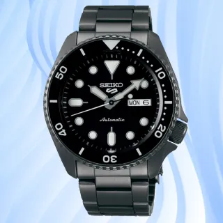 【SEIKO 精工】5 Sports系列 Lineup 時尚黑 機械腕錶  SK044 母親節 禮物(SRPD65K1/4R36-07G0SD)