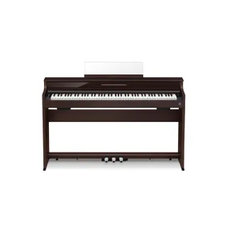 【CASIO 卡西歐】原廠直營數位鋼琴AP-S450BNC2咖啡色含琴椅(木質琴鍵)
